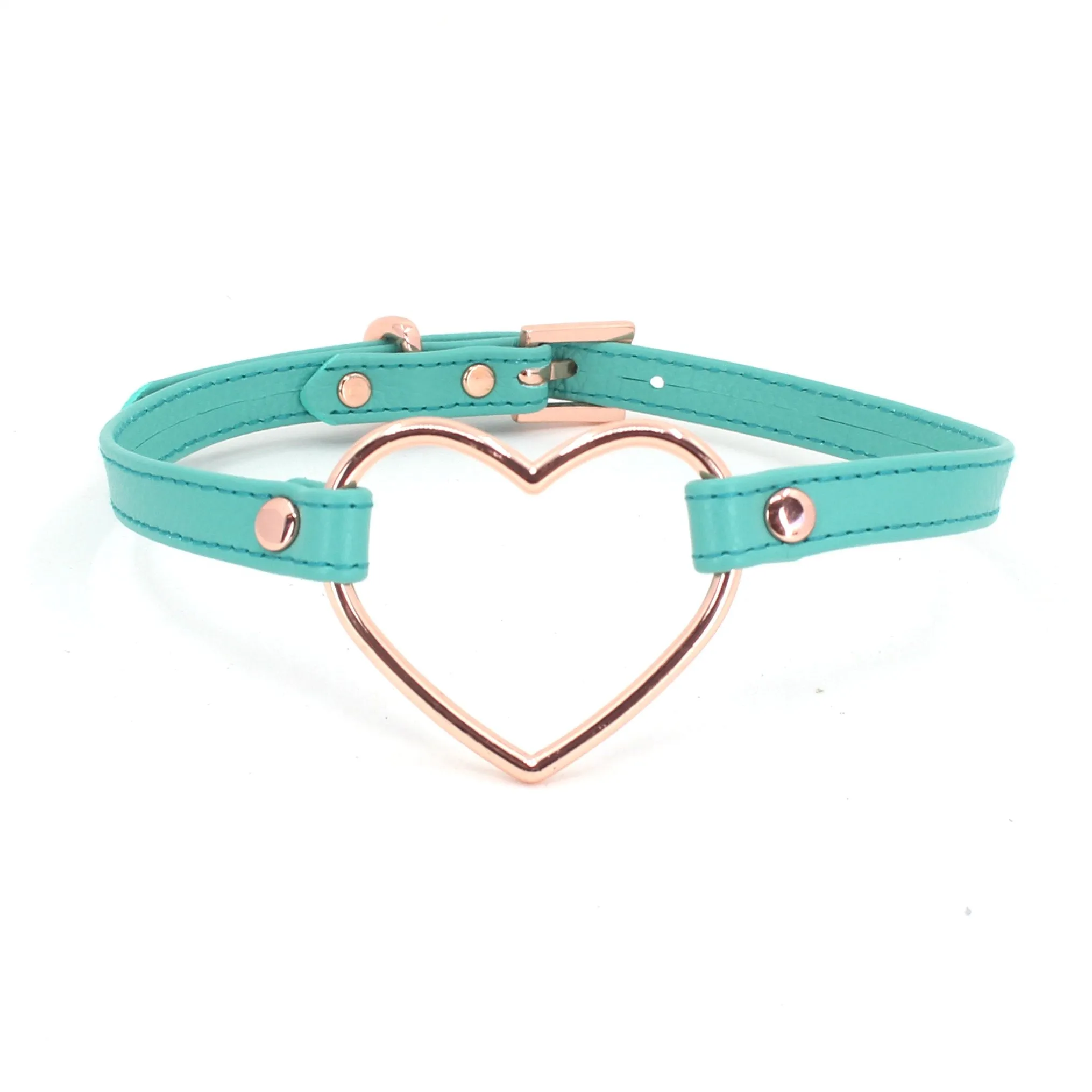 Design Your Own Heart Ring Mini BDSM Collar