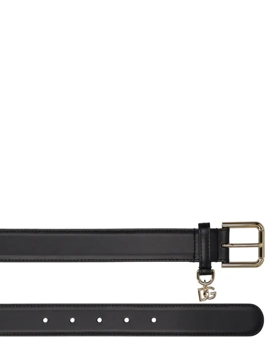 Dolce&amp;Gabbana   30mm Leather belt 