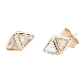 Double Love Diamond Studs