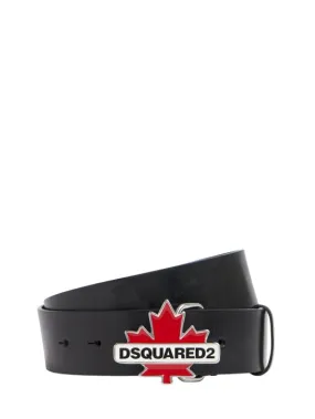 Dsquared2   Logo leather belt 