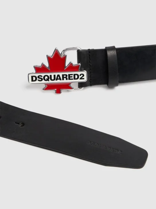 Dsquared2   Logo leather belt 