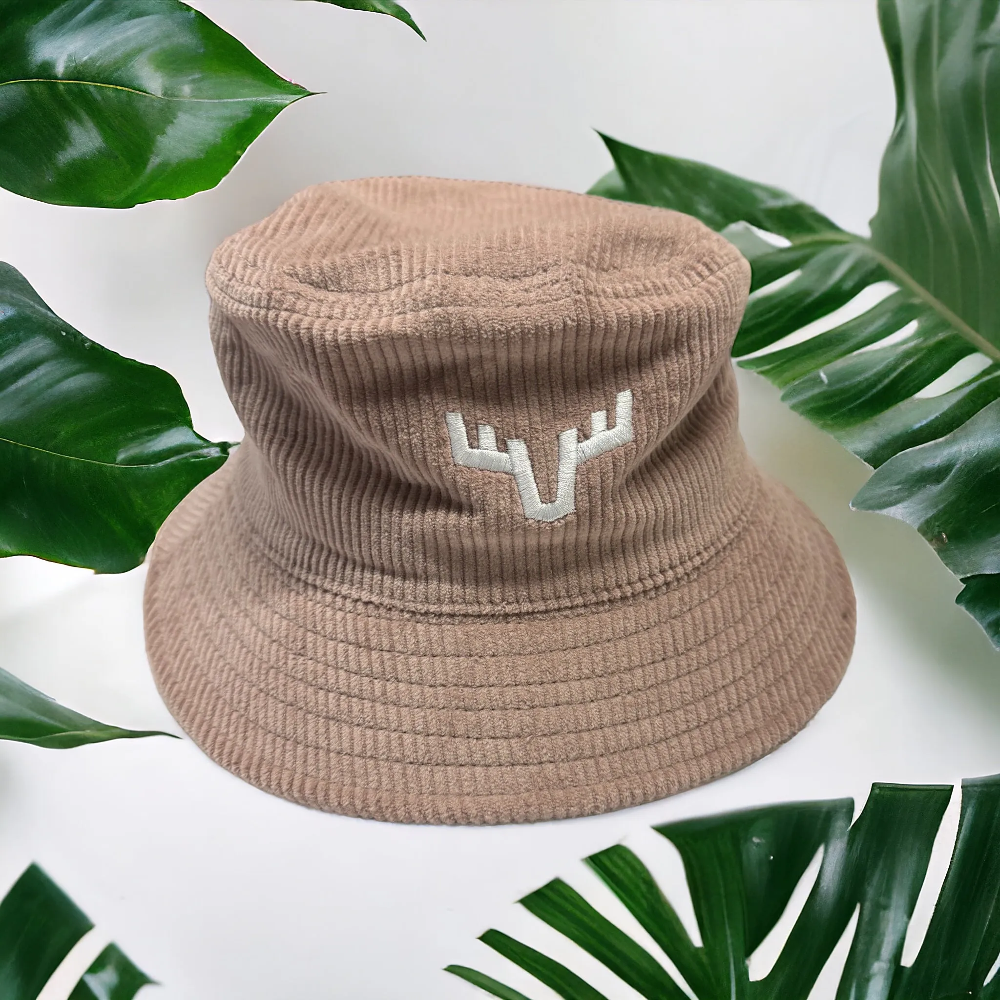 Dusty Pink Antler Bucket Hat