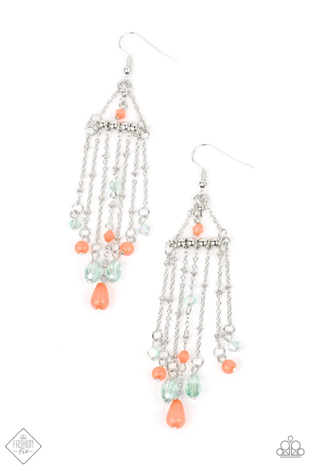 Earrings Marina Breeze - Orange E359