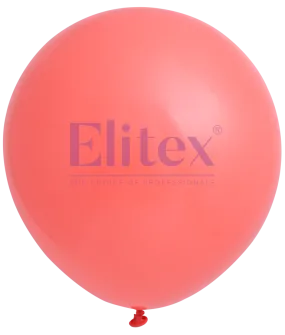 Elitex 24" Pastel Coral Latex Balloons 5ct