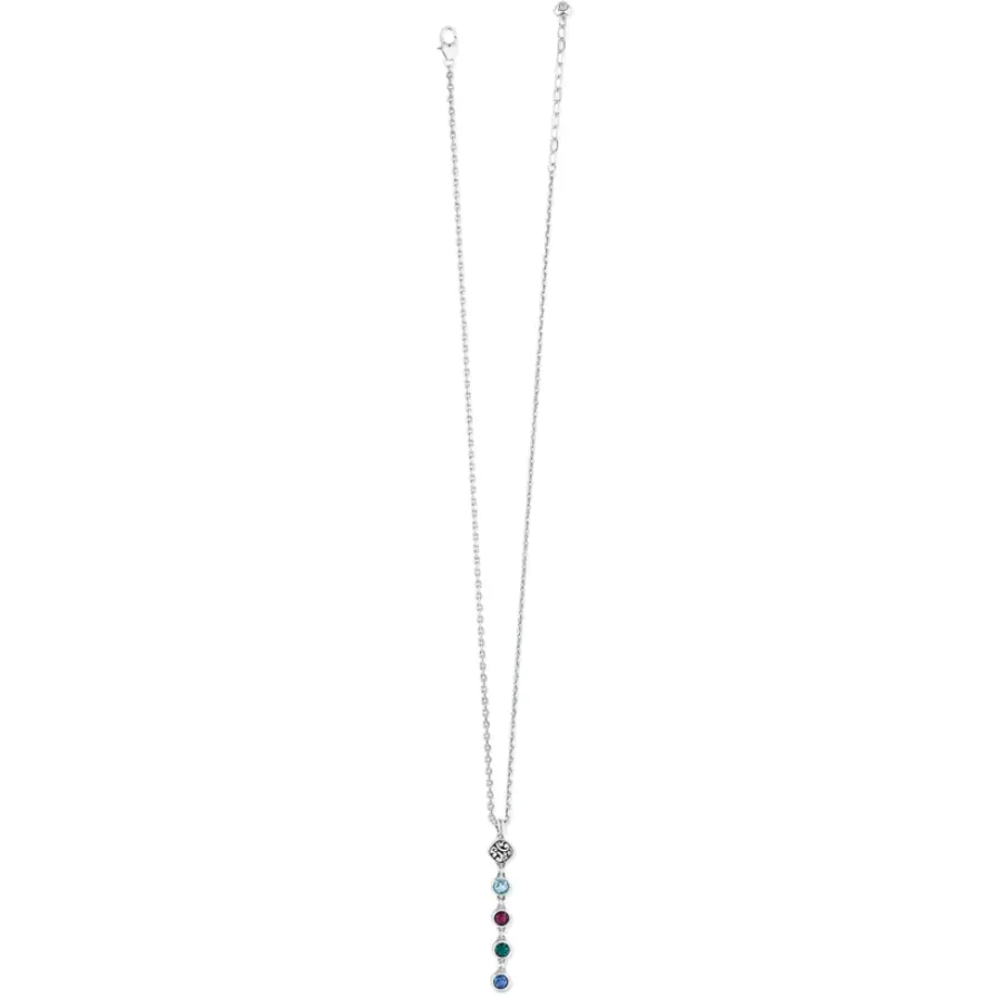 Elora Gems Dots Y Necklace