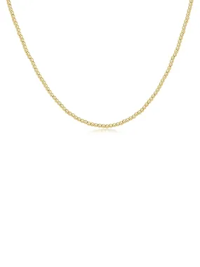 enewton Classic Gold Bead Choker: 2mm