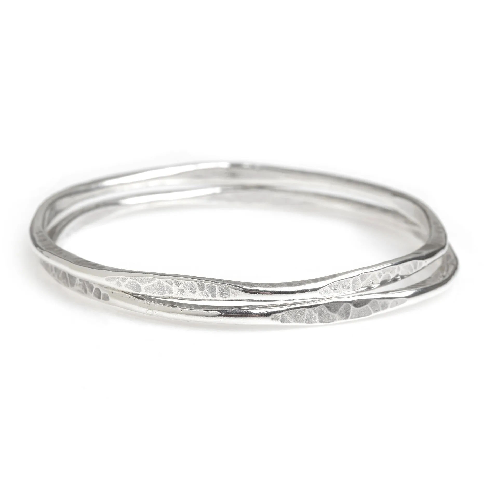 Eternity Bangle | Silver