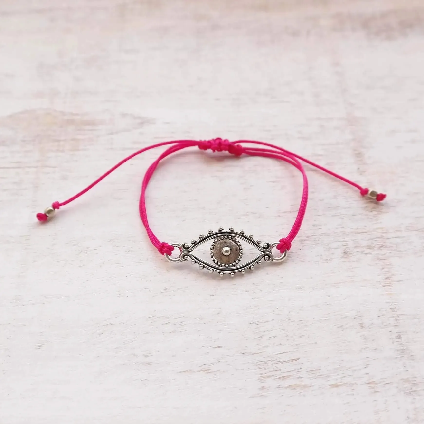 Evil Eye Bracelet - silver