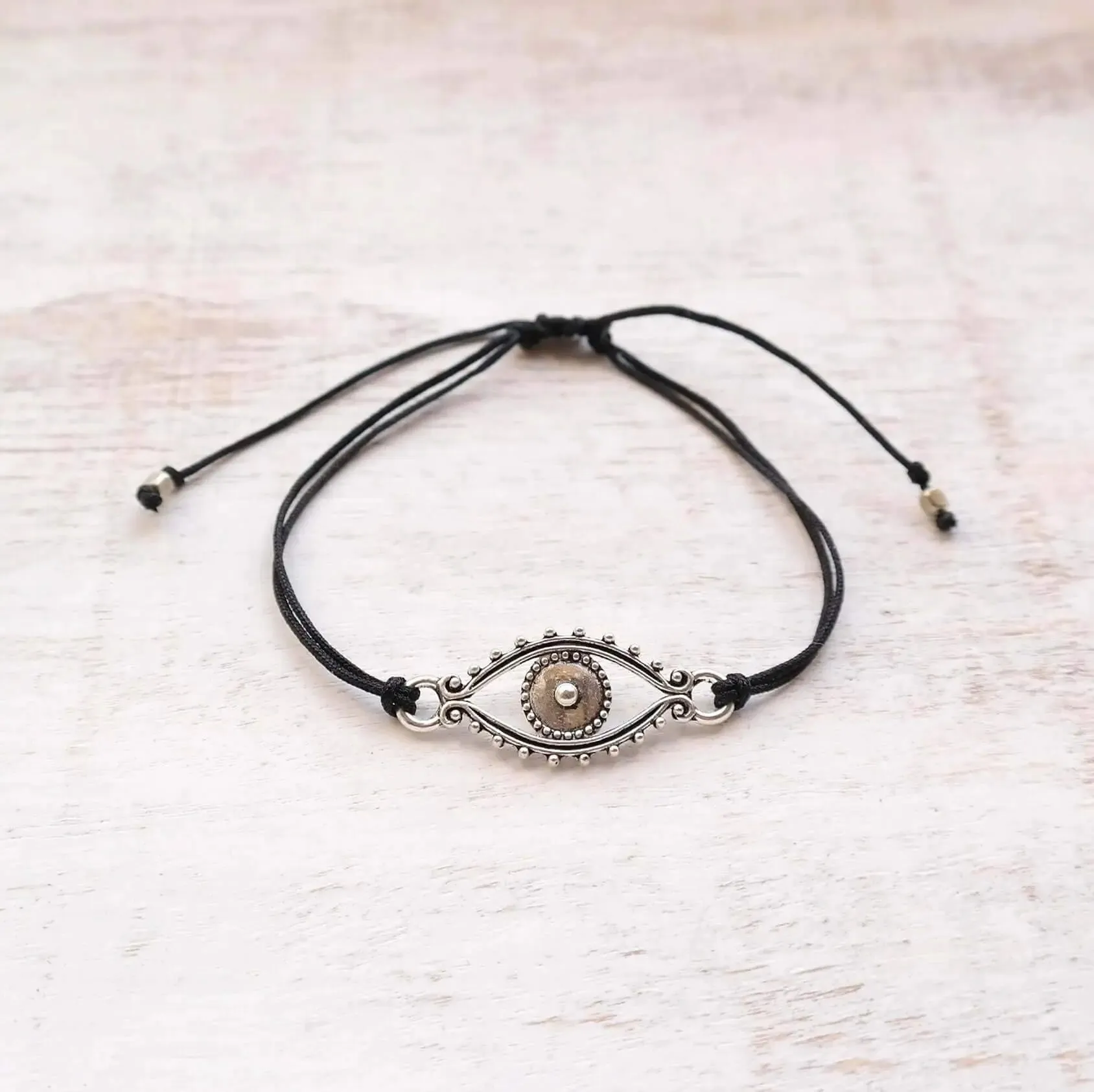 Evil Eye Bracelet - silver