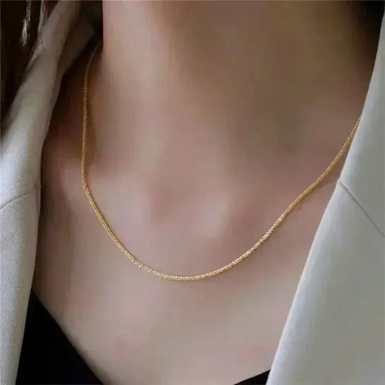 Exquisite Sparkling Clavicle Chain Choker: Elegant Jewelry for Special Occasions