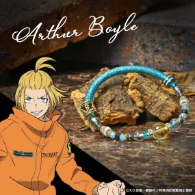 Fire Force Enen no Shouboutai Arthur Boyle Wind Cord Bracelet Japan Limited