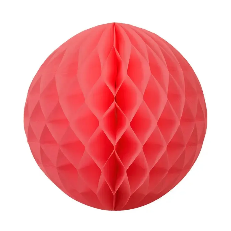 Five Star Honeycomb Ball - Coral