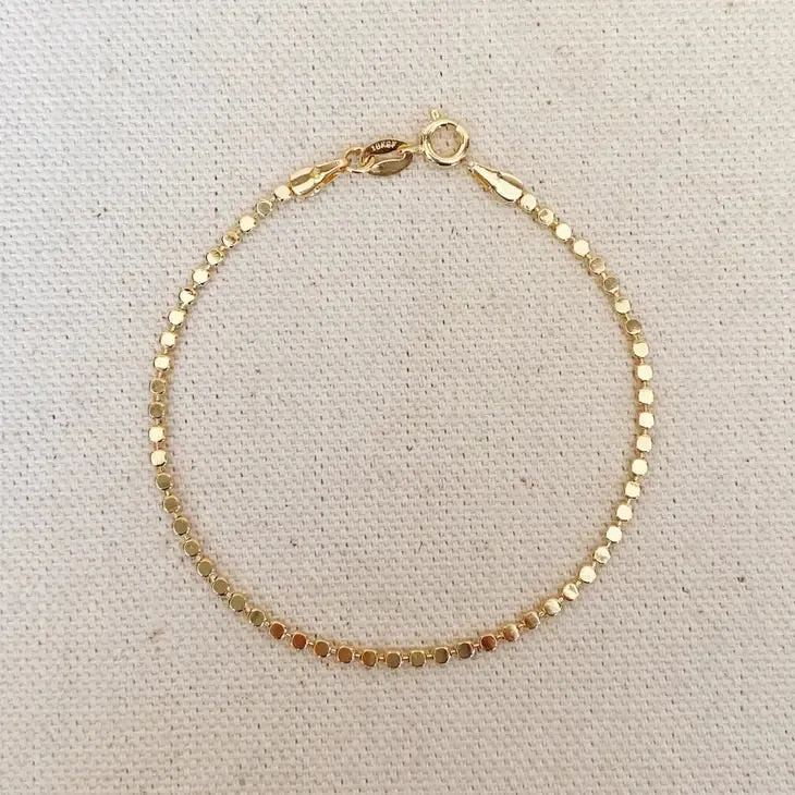 Flat Ball Bracelet