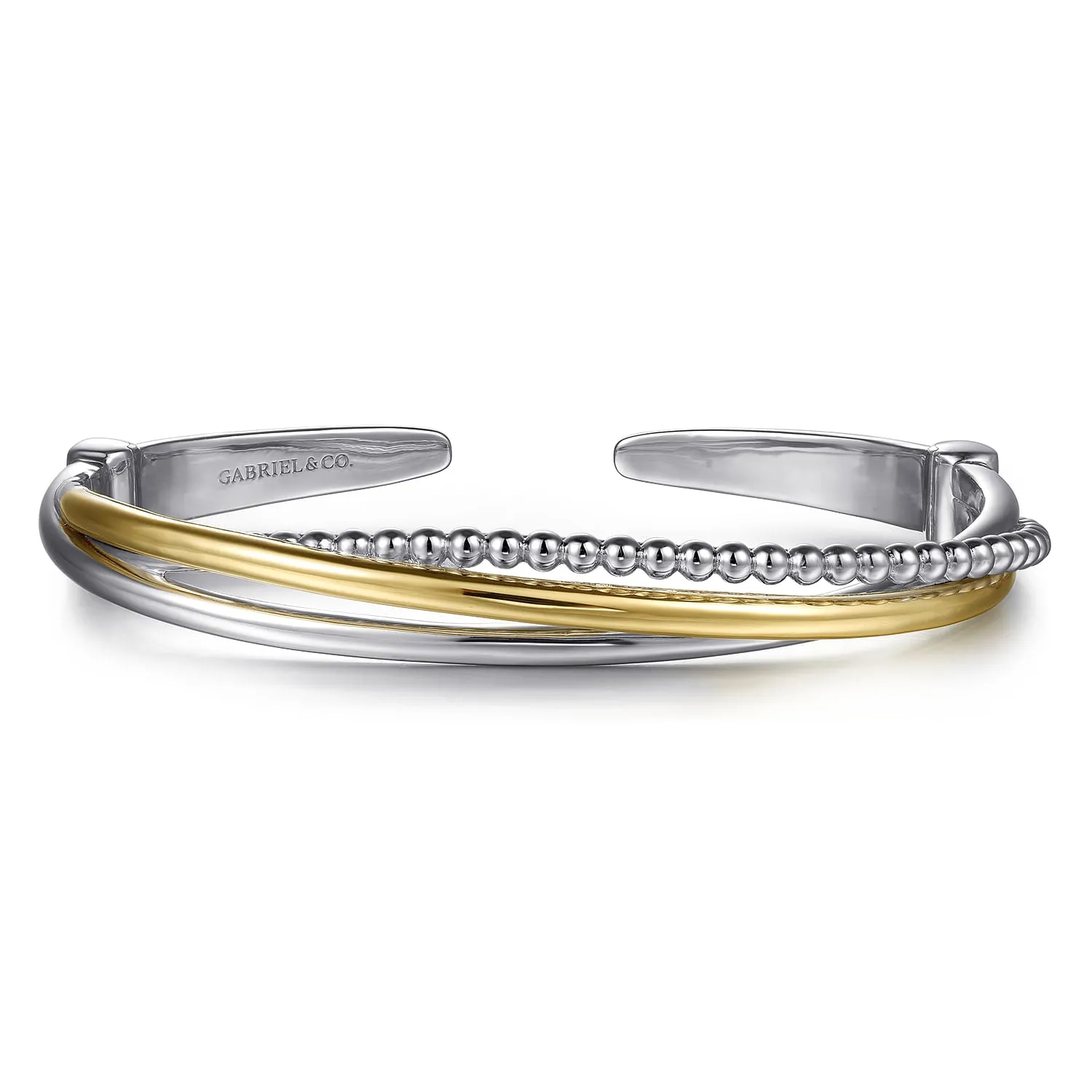 Gabriel & Co. Two-Tone Bangle Bracelet