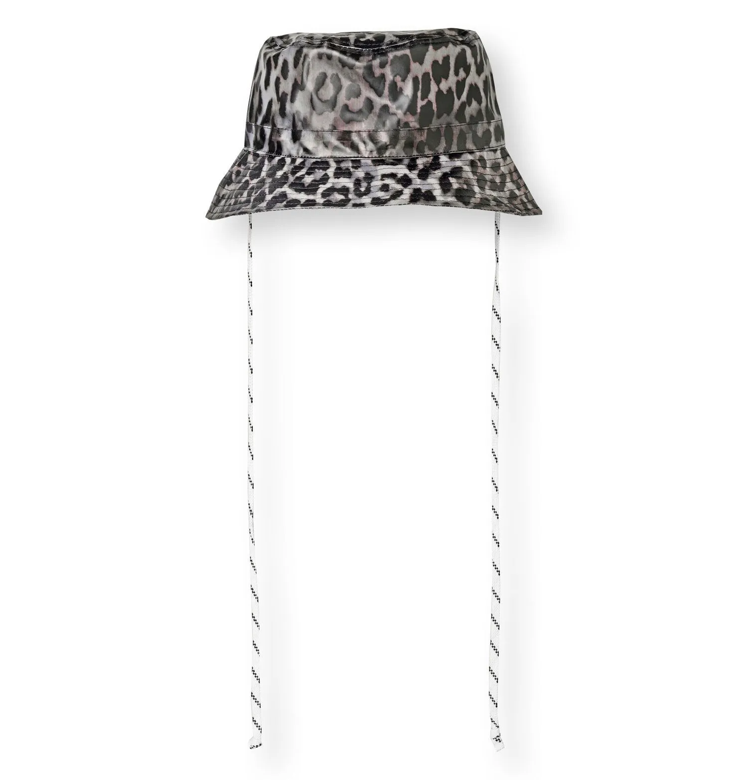 Ganni Cherry Blossom Bucket Hat – Leopard