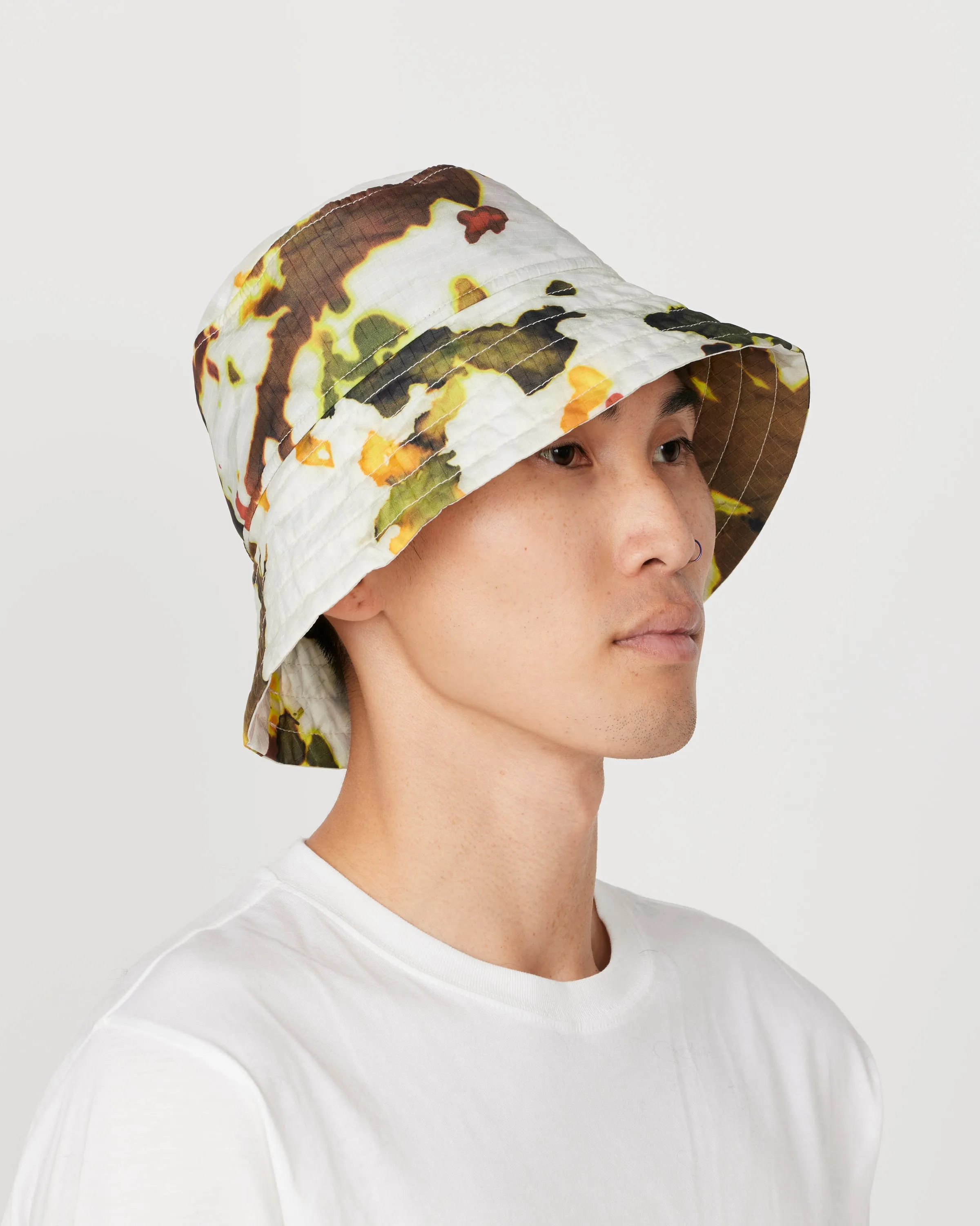 Gilly Bucket Hat in Ecru