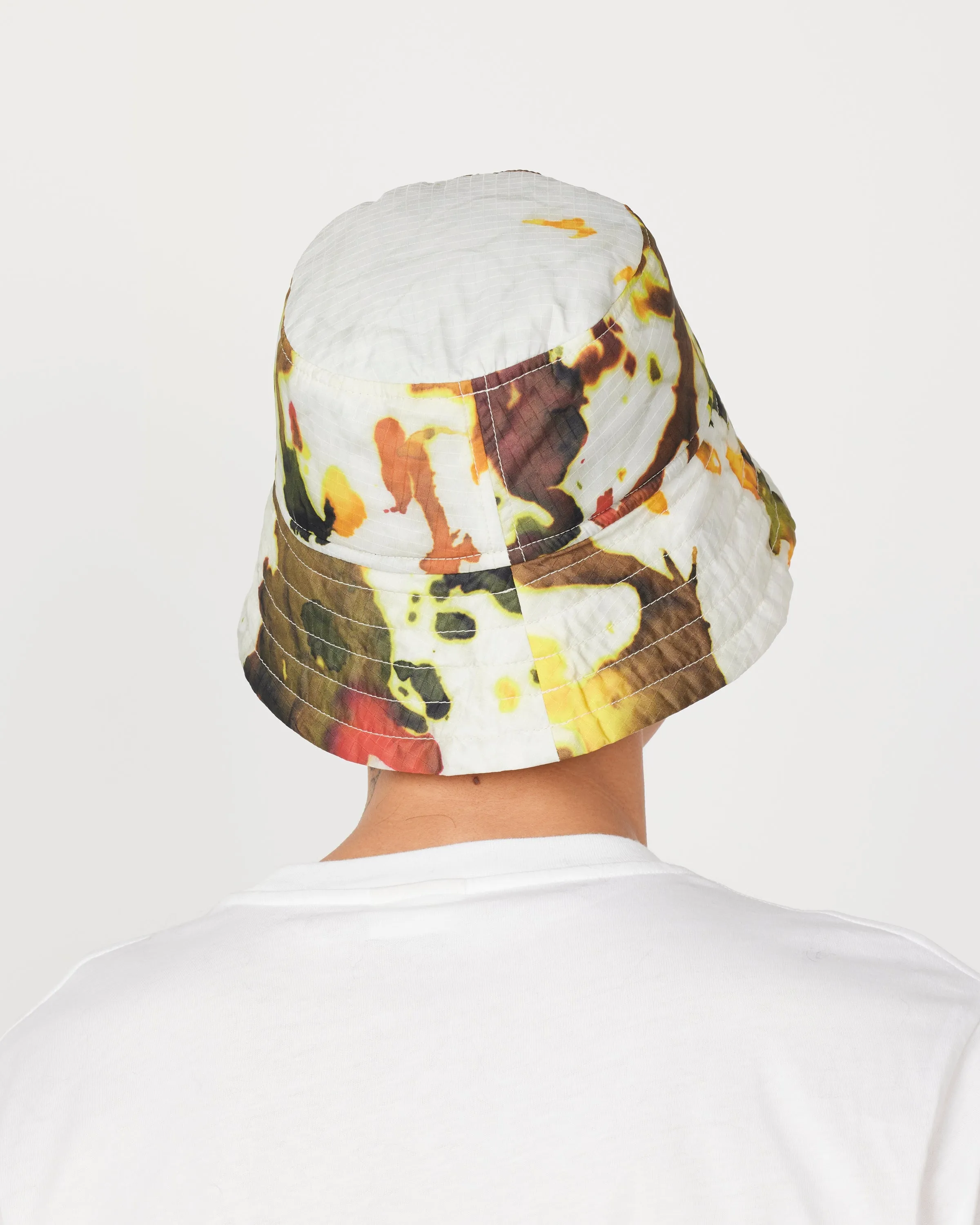 Gilly Bucket Hat in Ecru