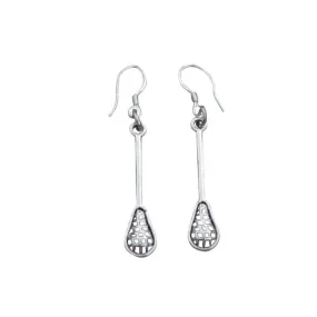 Girls Lacrosse Stick Earrings