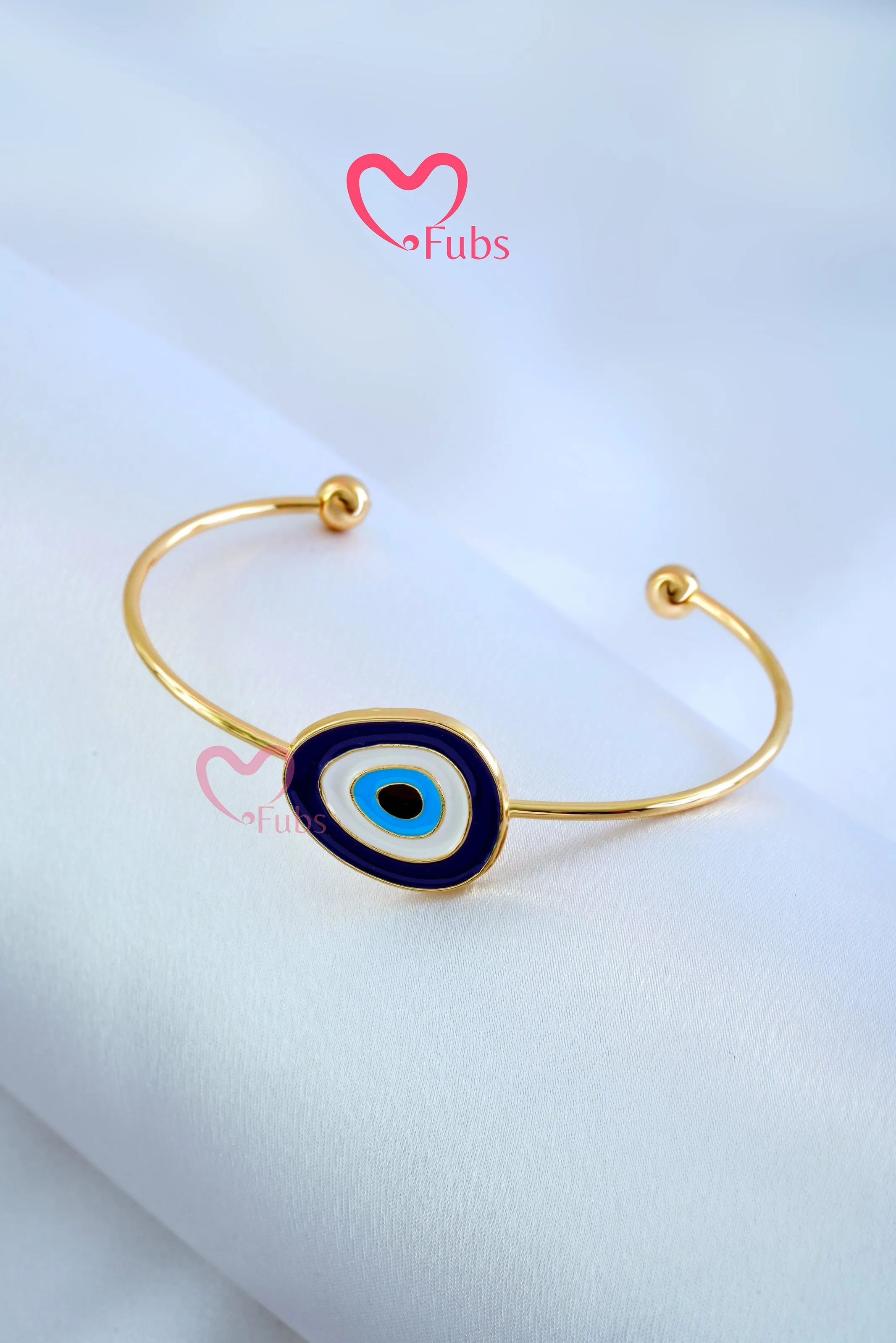 Gold Evil Eye Nazariya Kada Bracelets