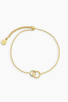 Gorjana Crew Charm Bracelet in Gold