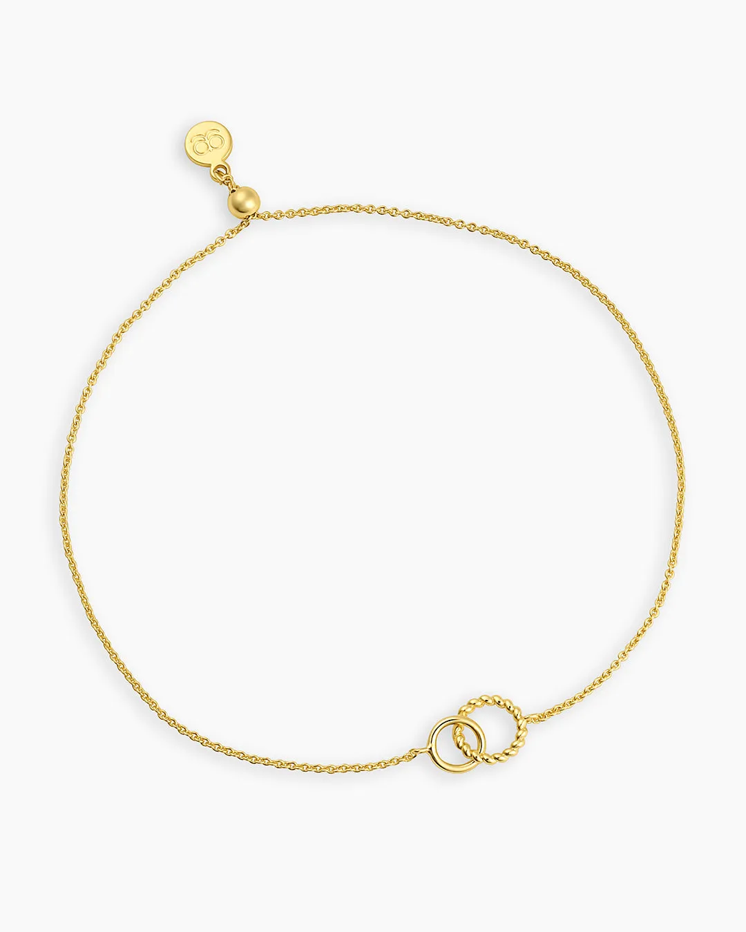 Gorjana Crew Charm Bracelet in Gold