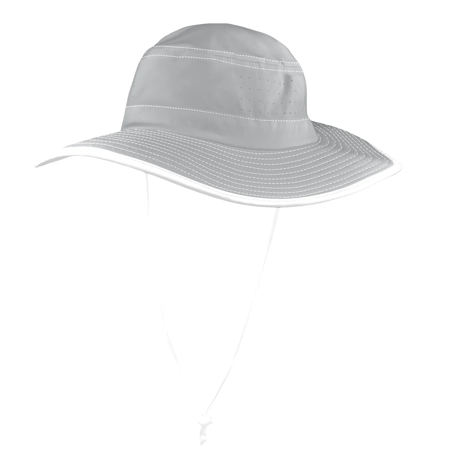 Gray bucket hat Wide Brim Bucket Hat