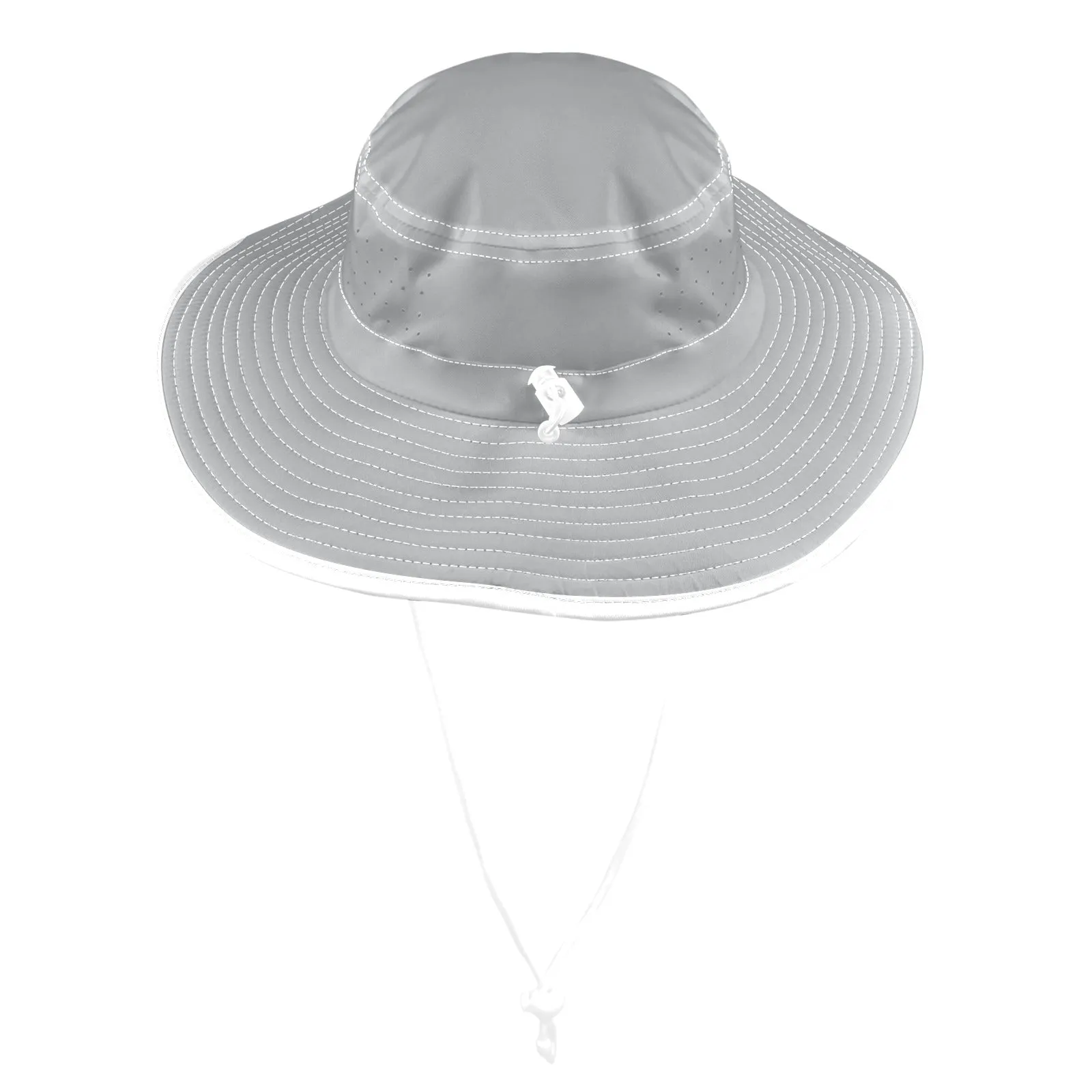 Gray bucket hat Wide Brim Bucket Hat