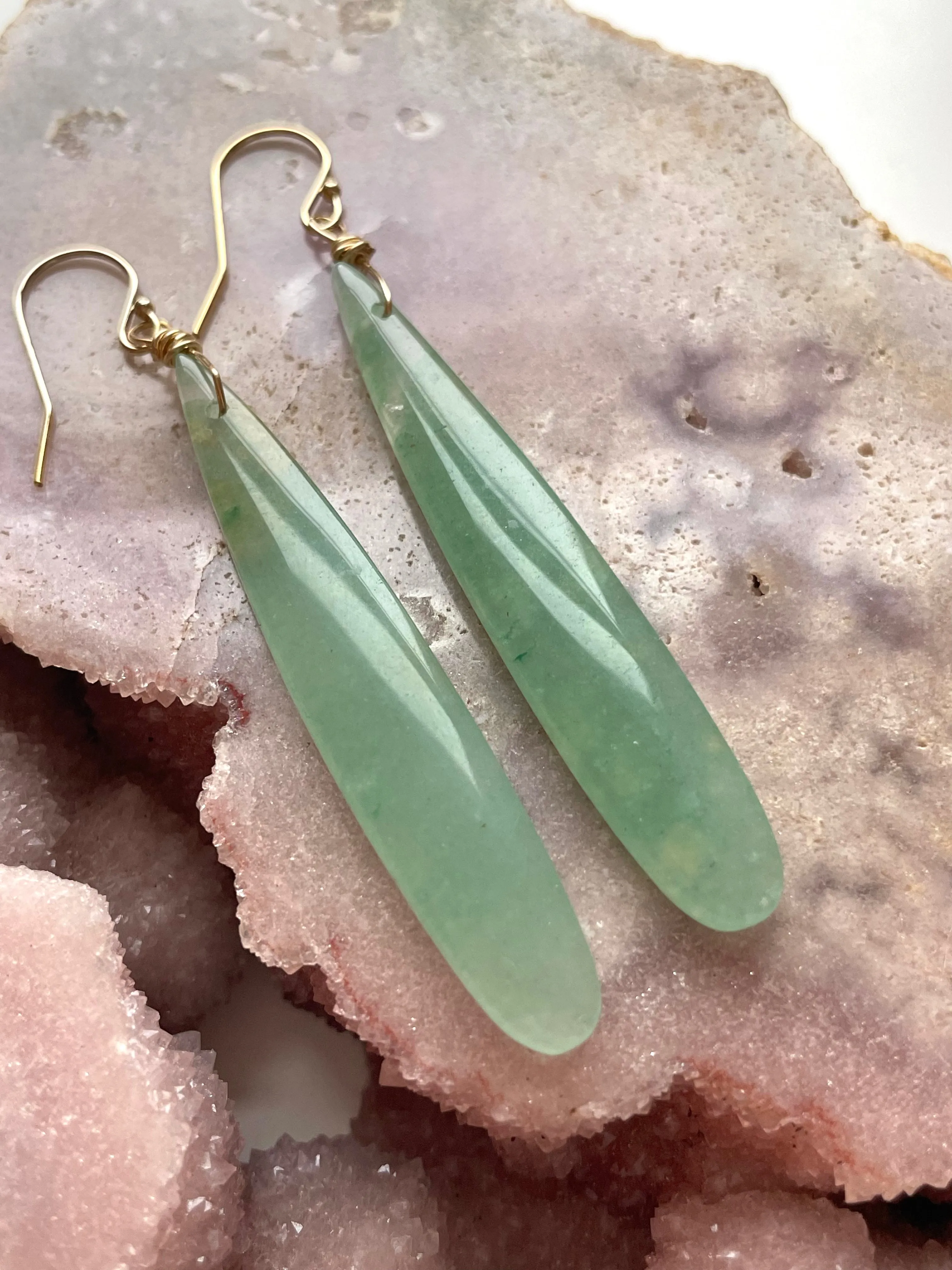 Green Aventurine Earrings