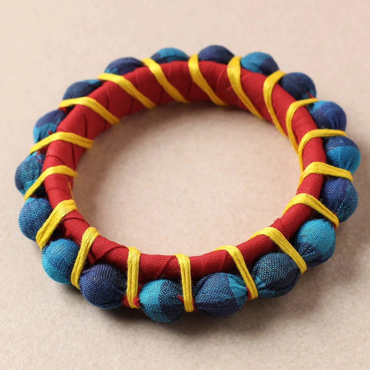 Handcrafted Fabart Bangle by Asalkaar (Size - 2-8)