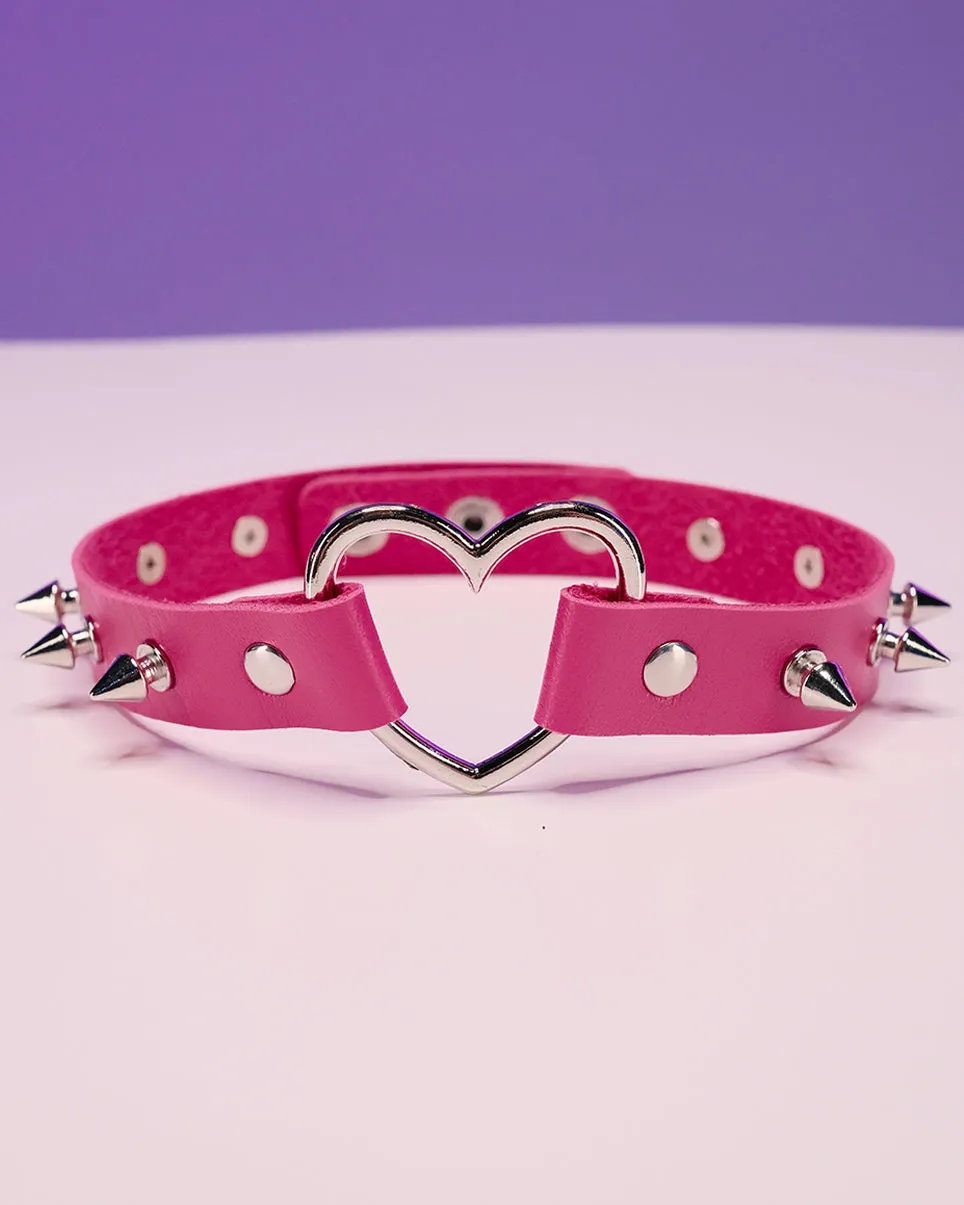 Heart Spike Choker