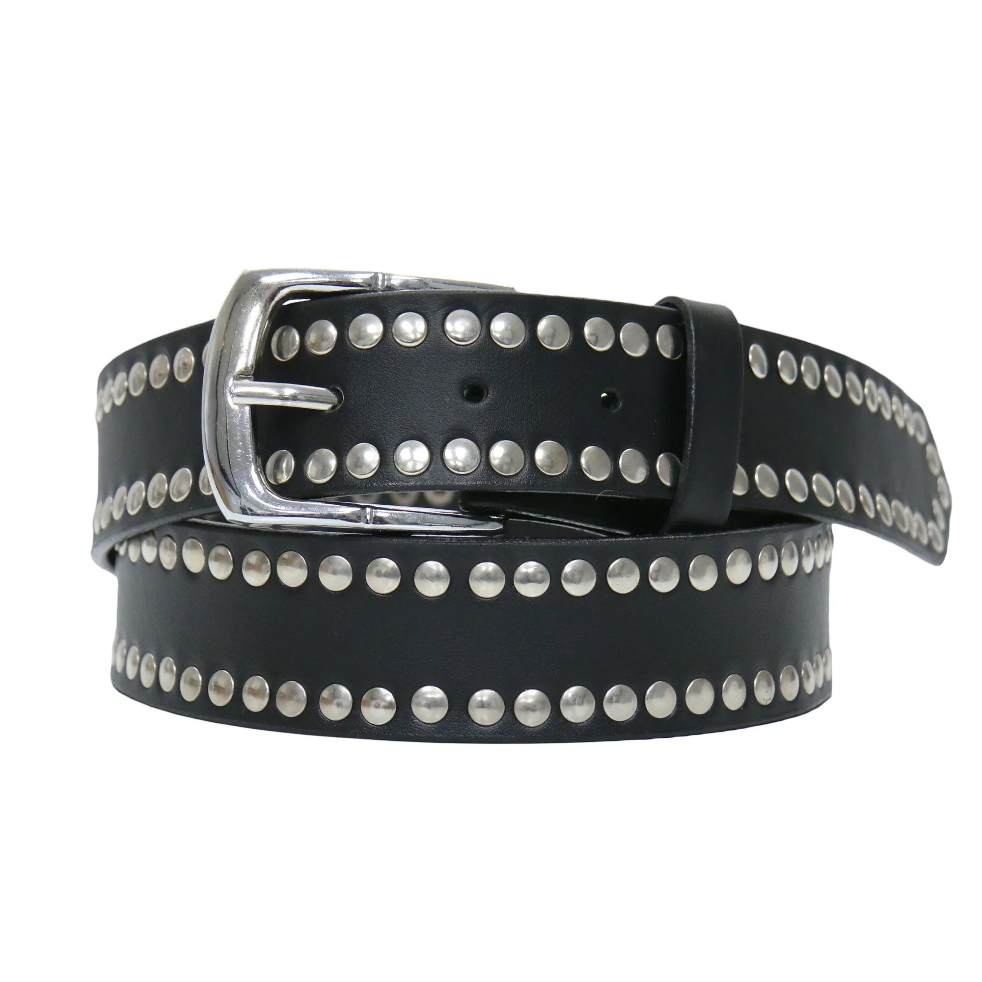 Hot Leathers BLA1128 Studded Leather Belt