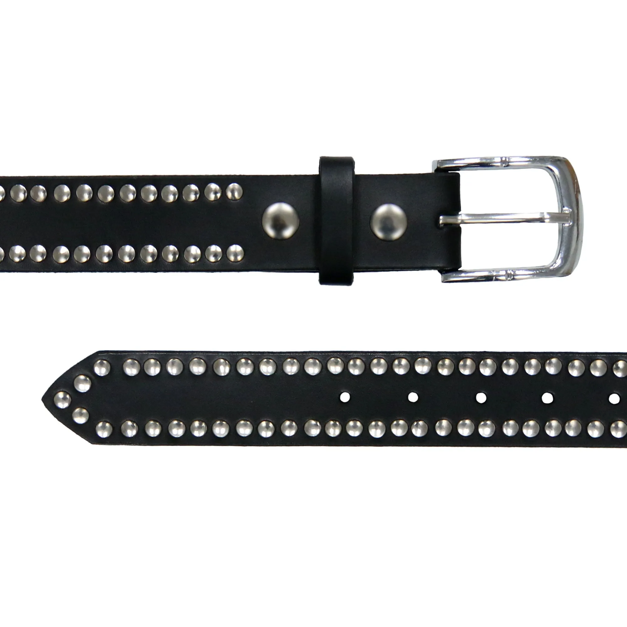 Hot Leathers BLA1128 Studded Leather Belt