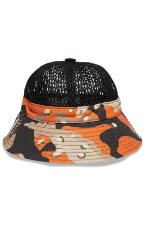 HUF x X-Girl Camo Mesh Bucket Hat