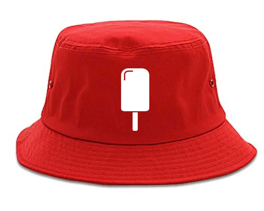 Ice Cream Bar Popsicle Bucket Hat Cap