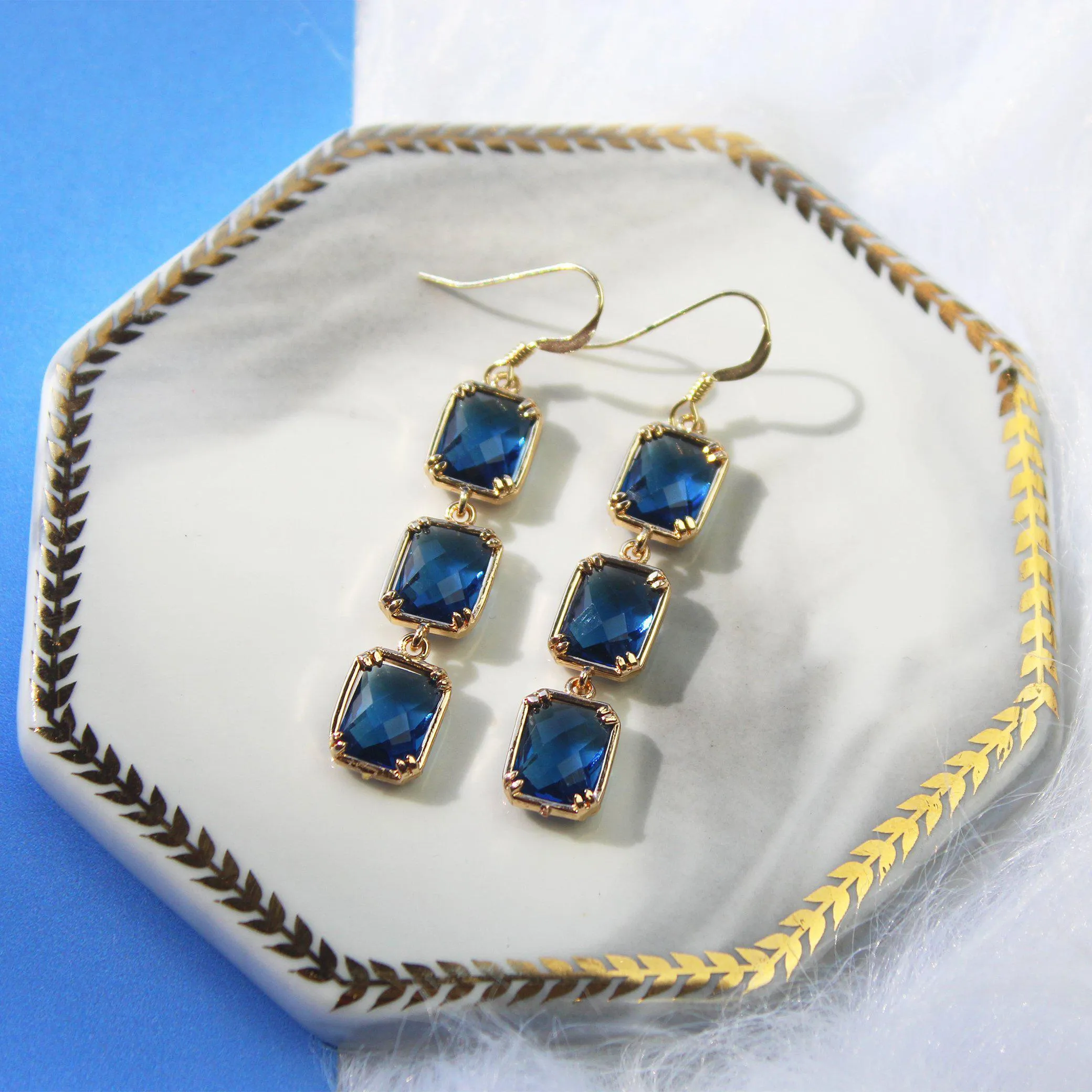 Indigo Earrings