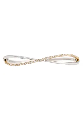 Infinity Diamond Bangle