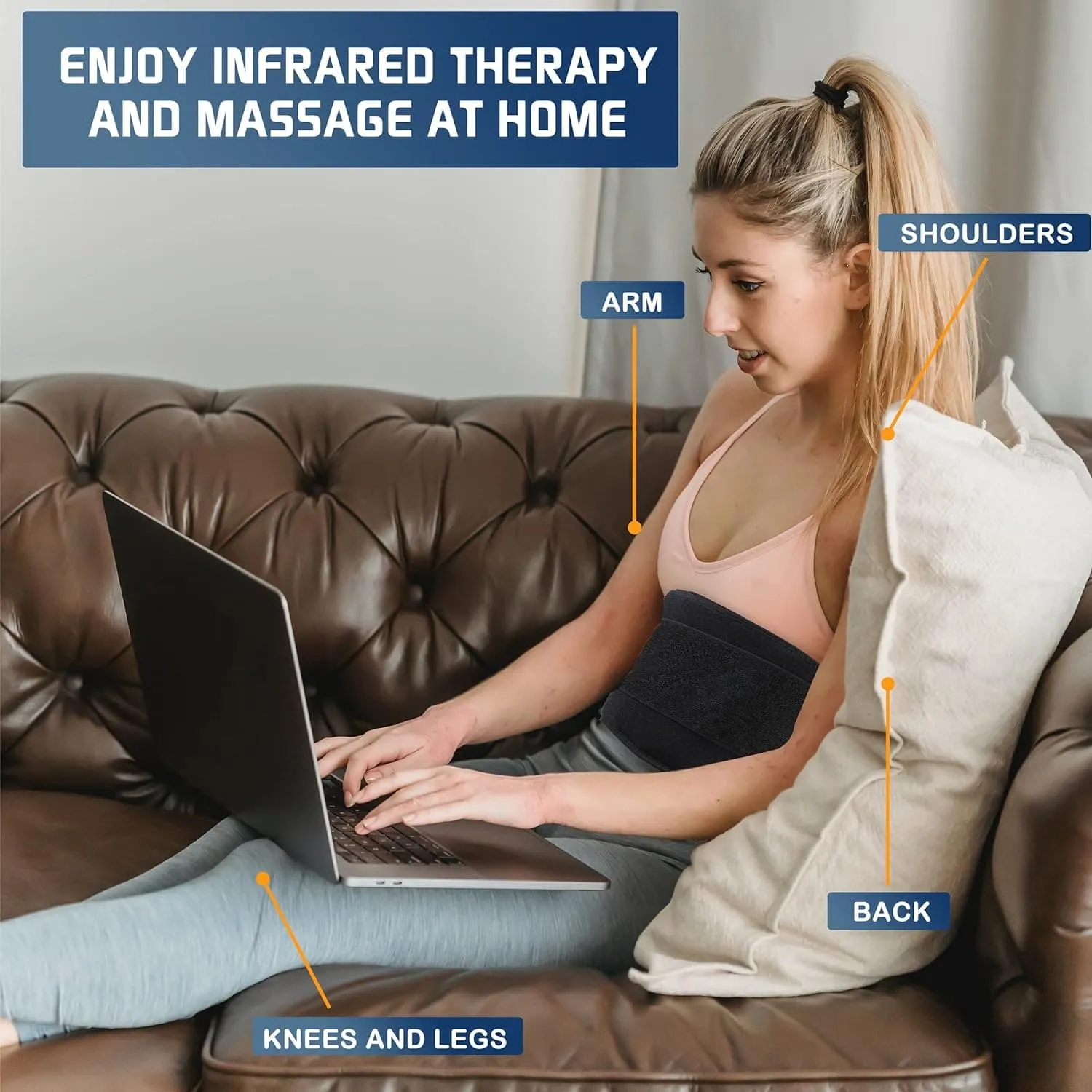 Infrared Light Therapy Belt | Ortho Joint Relief