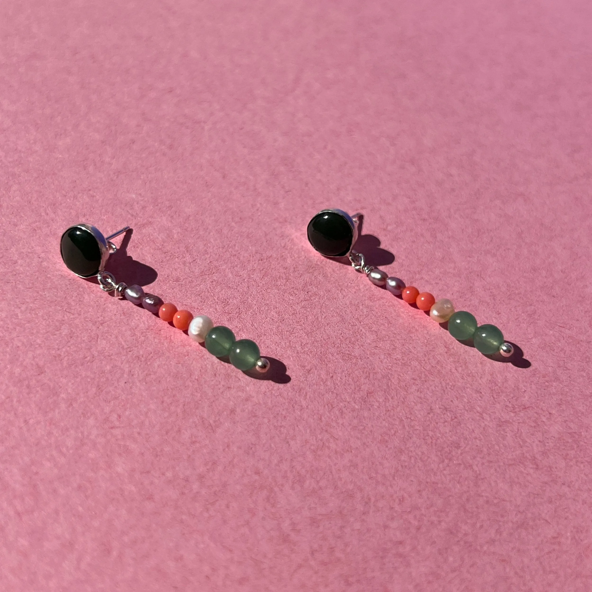 Jade Reptile Earrings