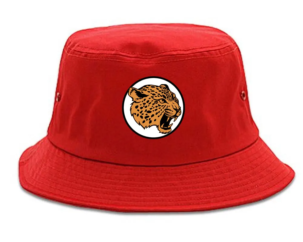 Jaguar Print Mens Bucket Hat