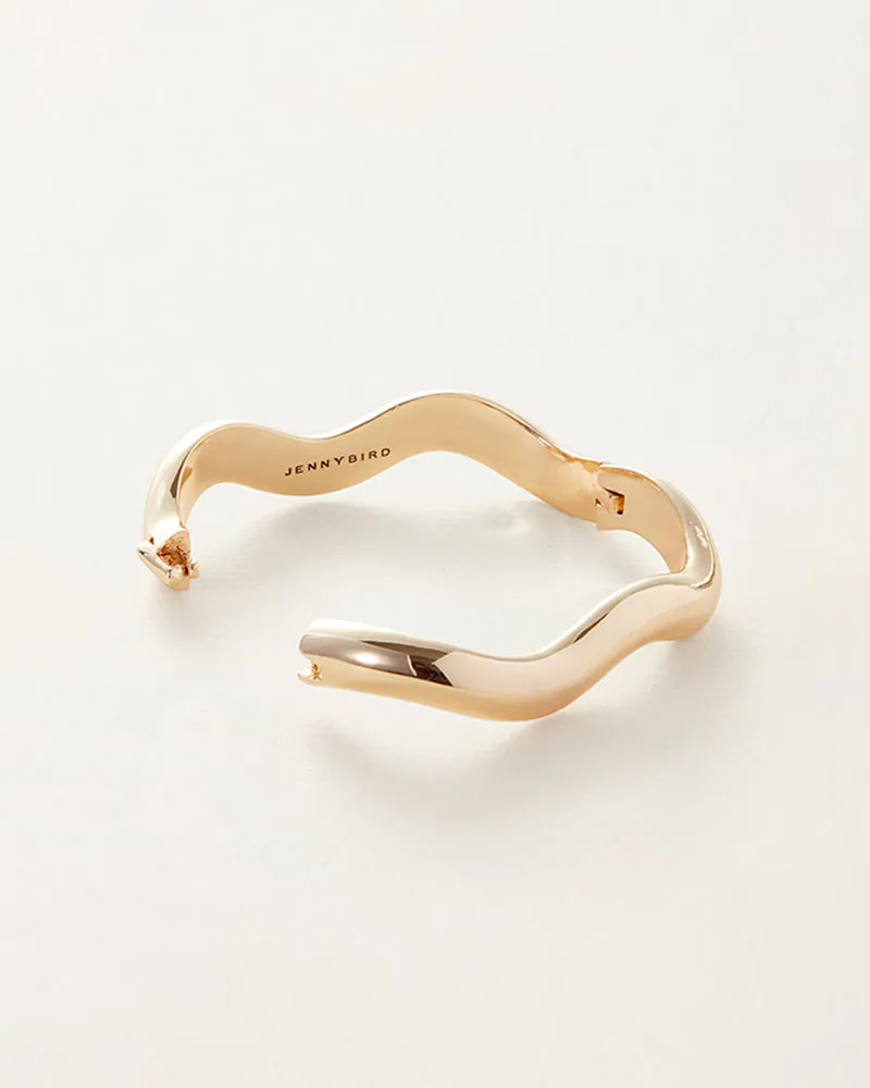 Jenny Bird Ola Bangle in Gold