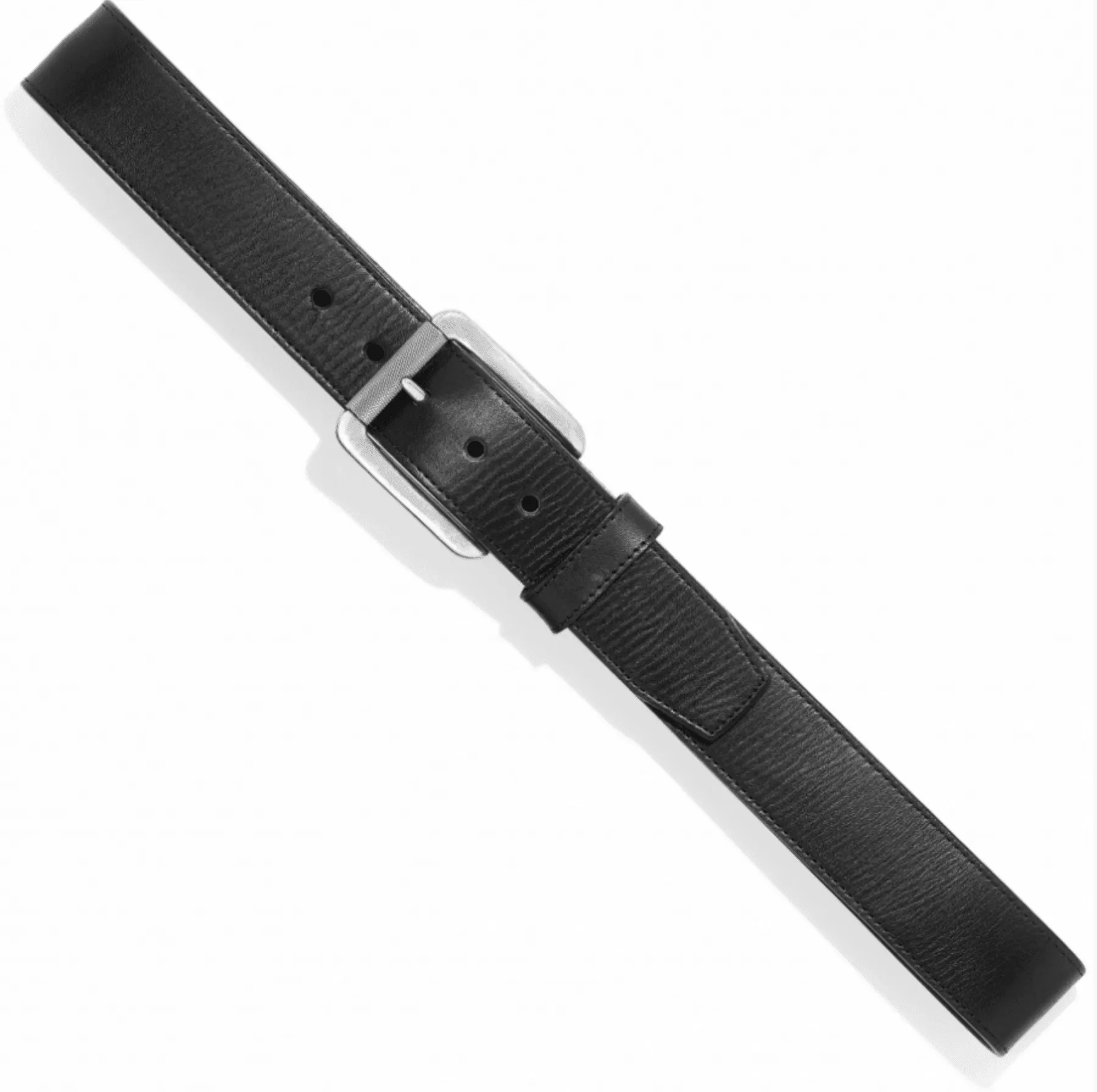 Justin Men's Black Bomber Leather Belt C11743