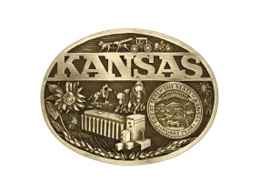 Kansas State Buckle