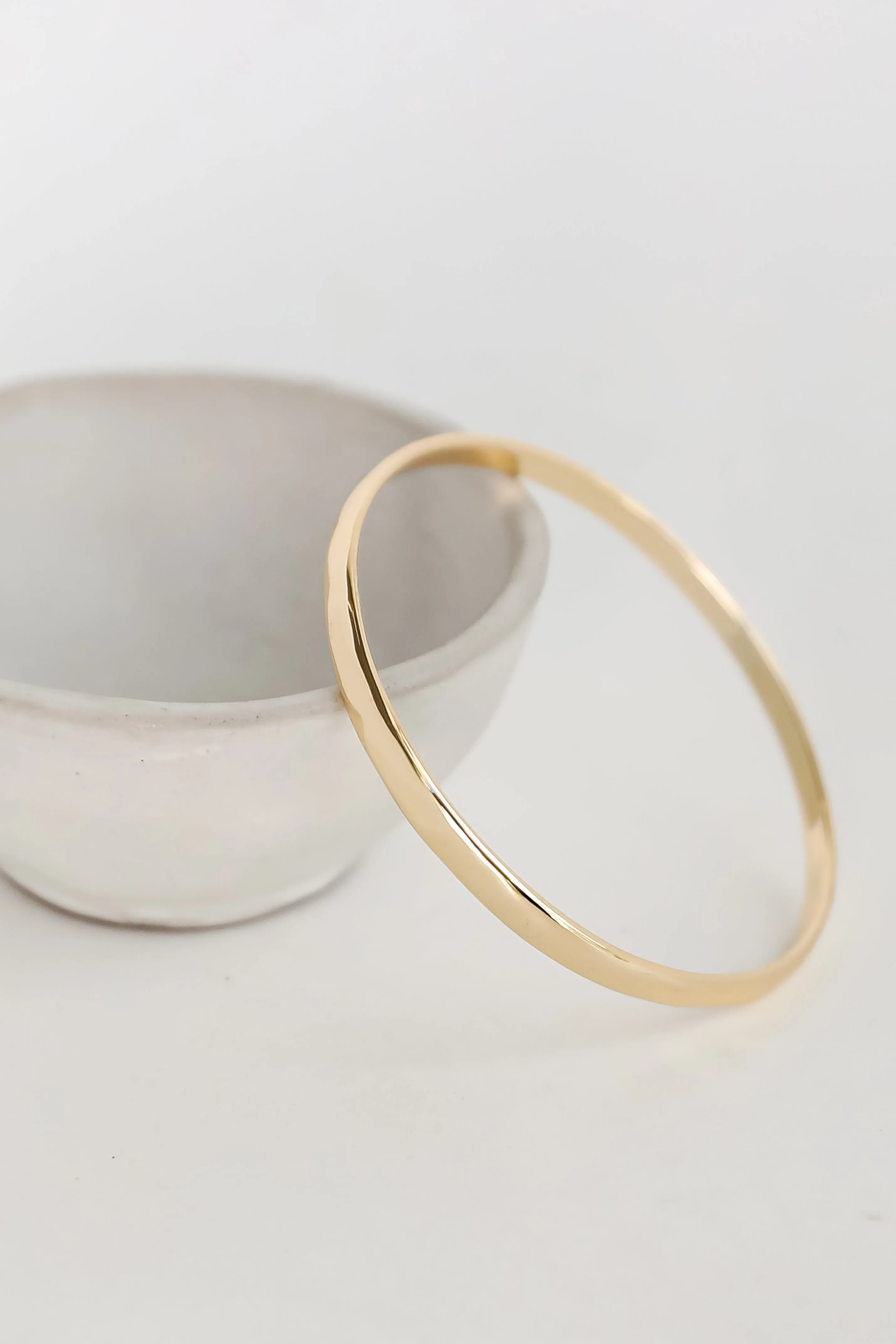 Kiara Gold Bangle Bracelet