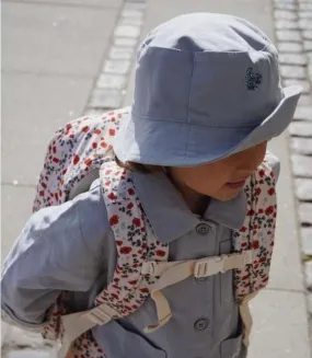 Konges Slojd Organic Cotton Bucket Hat MON, Sleet