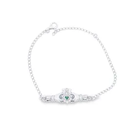 Ladies Claddagh Cluster bracelet 36223