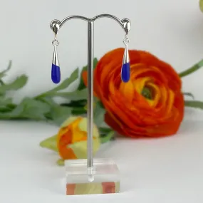 Lapis Droplet Earrings - VE632