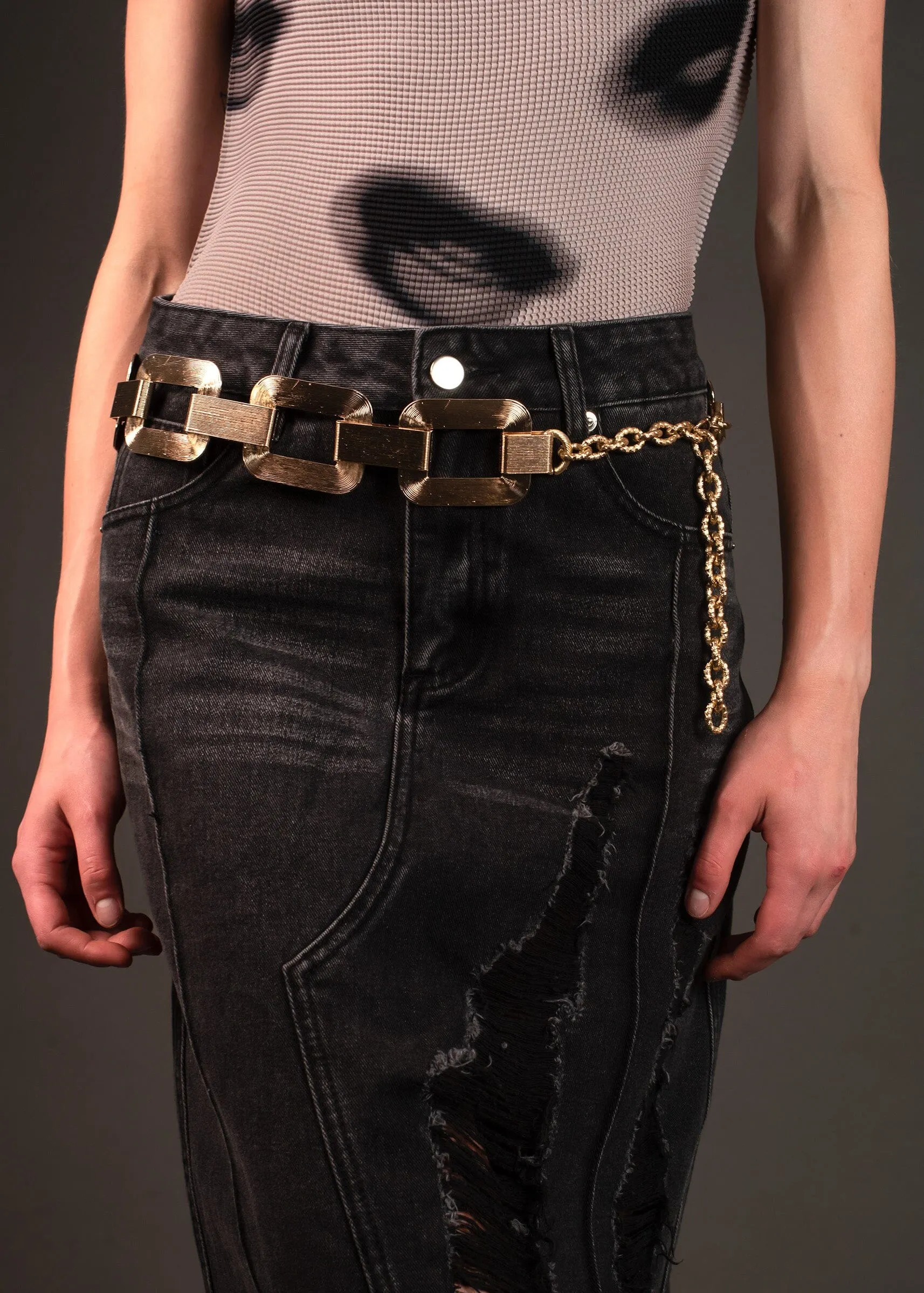 Large Link Chain Belt