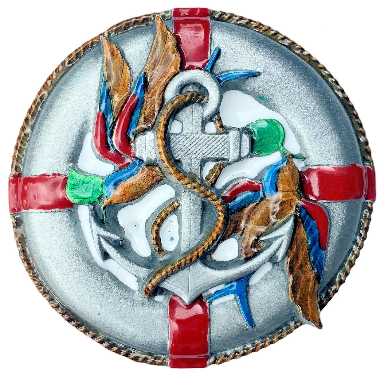 Lifebelt and Anchor Belt Buckle