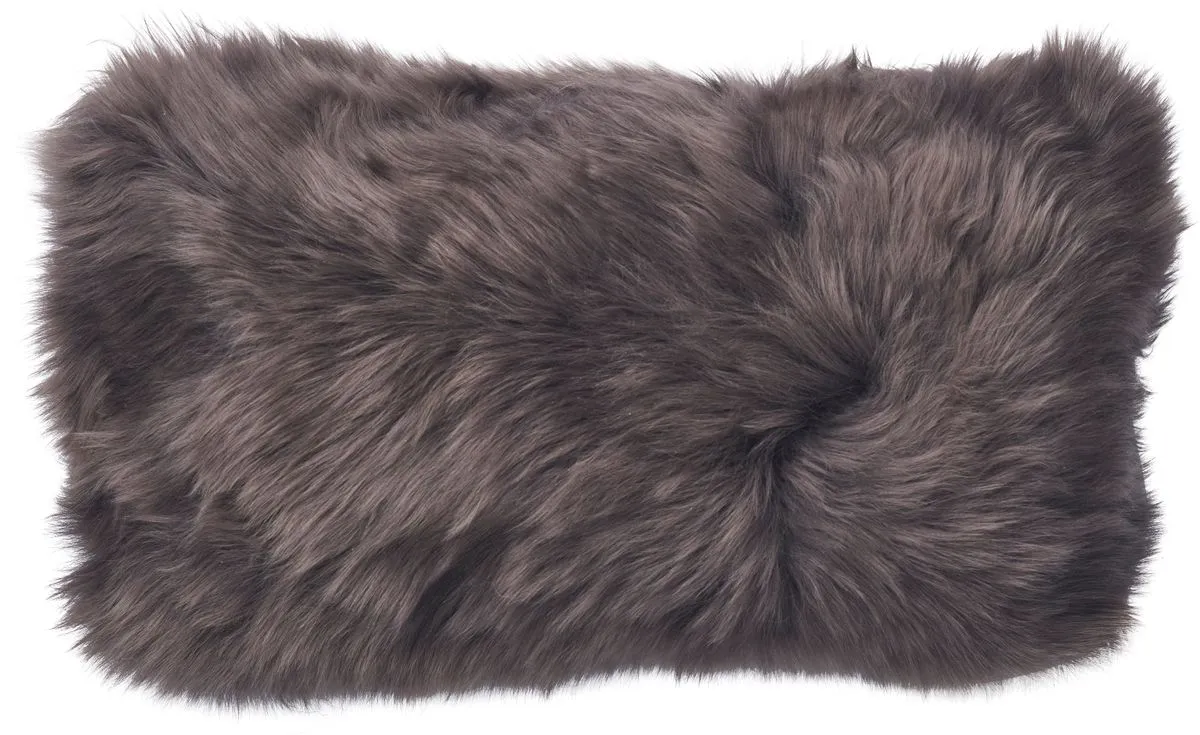 Long-Wool Sheepskin Cushion | Doublesided | New Zealand | 25x50 cm