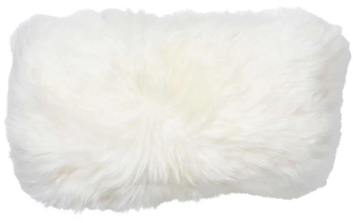 Long-Wool Sheepskin Cushion